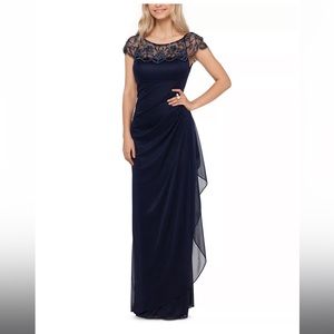 Formal Navy Dress SIZE 14